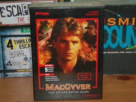 MacGyver The Escape room Game Review