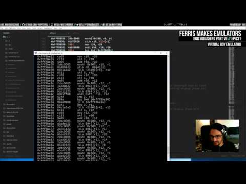 Ferris Makes Emulators Ep.031 - Bug Squashing Part VII