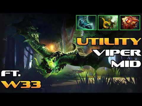 Nigma w33 mid Viper Explained so even YOU can own with it! Dota 2 Pro Analysis