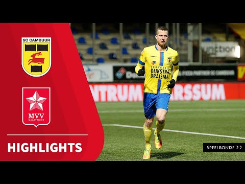 Samenvatting SC Cambuur - MVV Maastricht (31-01-2021)