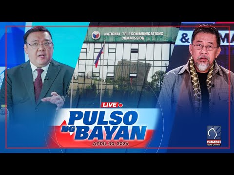 LIVE: Pulso ng Bayan kasama sina Admar Vilando at Jade Calabroso April 30, 2024 Martes