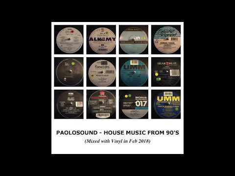 PAOLOSOUND Vinyl DJ SET -  HOUSE MUSIC FROM 90'S