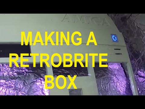 Making a new Retrobrite box for the Amiga 500