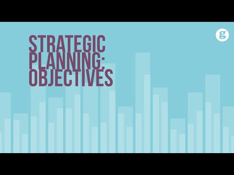 Strategic Planning Objectives