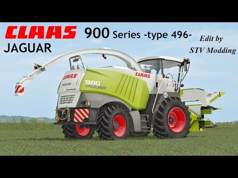 Farming Simulator 17 Claas Jaguar 900 Series (Type 496) Edit by STV Modding