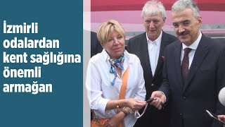 İzmirli odalardan kent sağlığına önemli armağan
