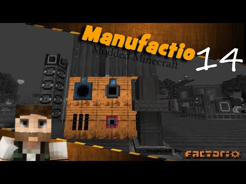 Making Factorio Plastic - Manufactio #14 [Modded Minecraft 1.12.2]