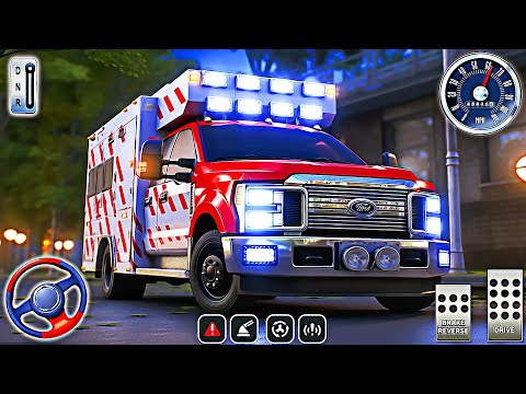 City Ambulance Driving Simulator - Emergency VAN Driver Game 3D | Android Gameplay