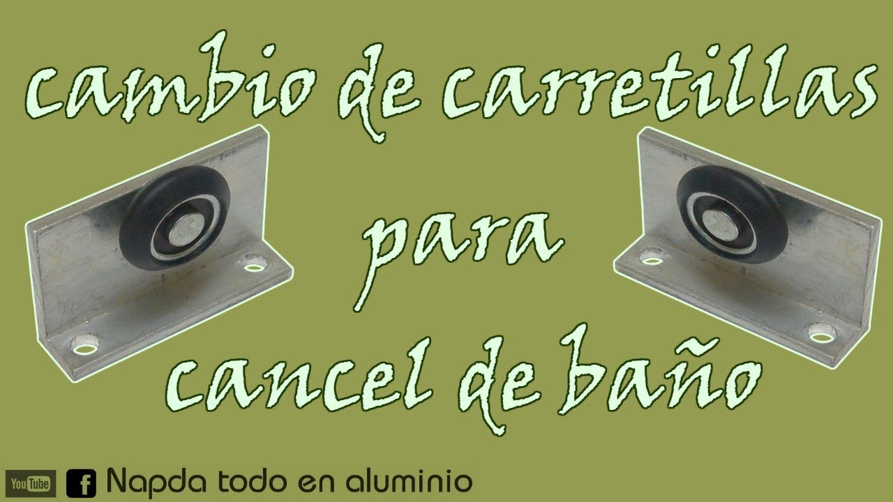 🕵️‍♂️CAMBIO DE CARRETILLAS PARA CANCEL DE BAÑO👷‍♂️