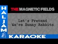 The Magnetic Fields - Let's Pretend We're Bunny Rabbits (karaoke)