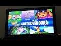 Dora The Explorer Undercover Dora 2008 DVD Menu Walkthrough