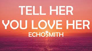 TELL HER YOU LOVE HER - ECHOSMITH LYRICS