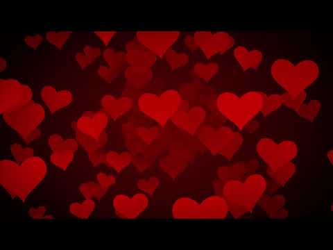 60:00 Minutes / Bursting Red Heart Shapes Gradient Background Featuring Valentine’s Day 4K (Free)