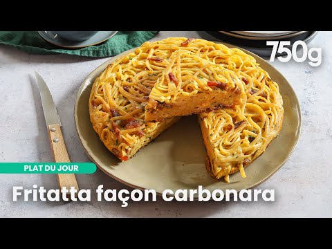 Carbonara Pasta Frittata