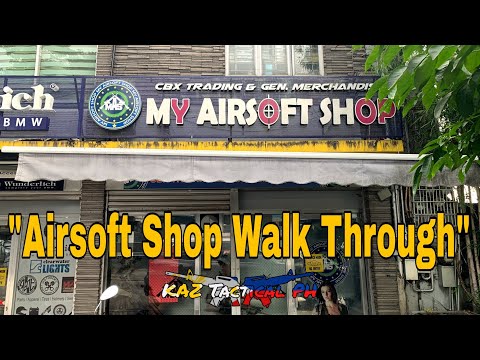 Airsoft Shop Walk Through (My Airsoft Shop)