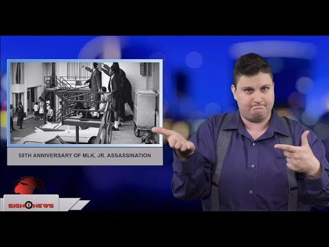 50th anniversary of MLK, Jr. assassination (ASL - 4.4.18)