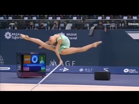 Viktoriia Onopriienko Ukraine Hoop World Cup Baku 2021