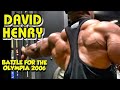 David Henry Back And Biceps Workout Battle For The Olympia 2006