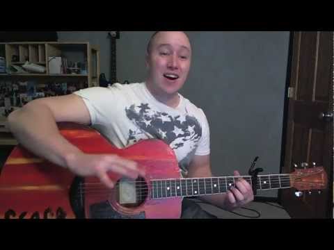 Dynamite- Guitar Lesson -  (EASY) Taio Cruz   (Todd Downing)
