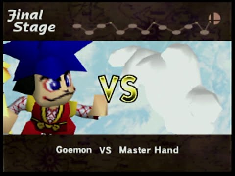 Smash Remix 1.4.0 Gameplay - 1P Game Goemon (Real N64)