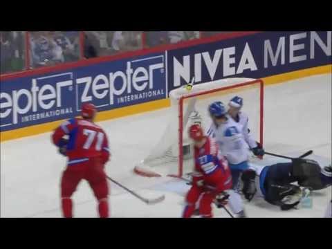 IIHF World Championship 2013 / Russia 2-3 Finland / 10-5-2013 HD