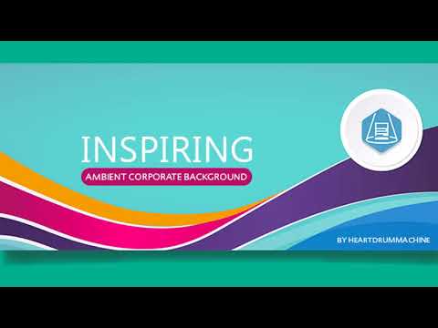 Inspiring Motivational Corporate Ambient Technology Background