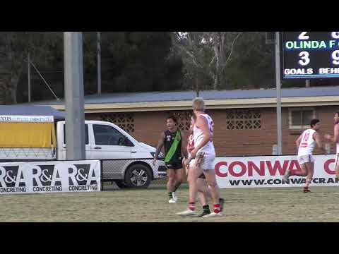 AFL Outer East – RD8 PREM DIV SENIORS – DOVETON v OLINDA FERNY CREEK 19.6.21 FULL GAME