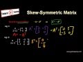 Linear Algebra Skew Symmetric Matrix