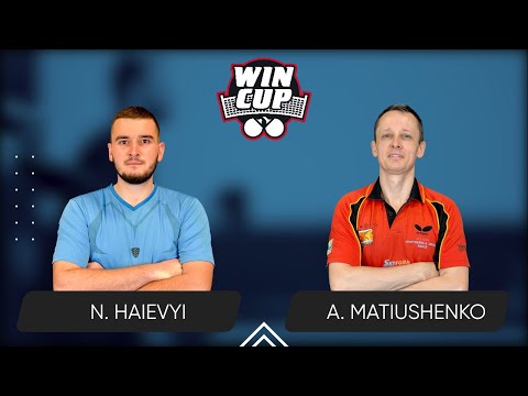 15:30 Nazarii Haievyi - Andrii Matiushenko 25.02.2025 WINCUP Master. TABLE 1