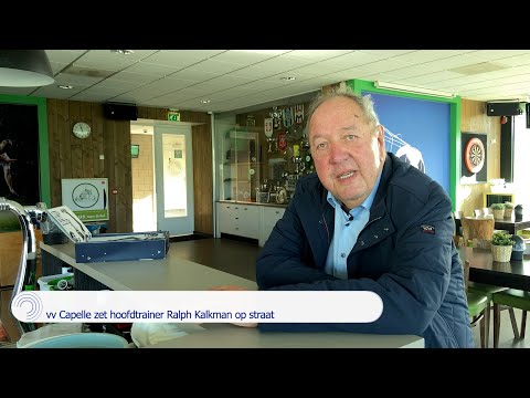 vv Capelle zet trainer Ralph Kalkman op straat