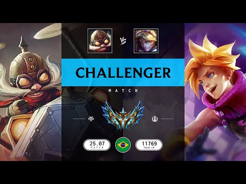 Challenger Match: Over 10.000 LP - BR server Patch 25.07