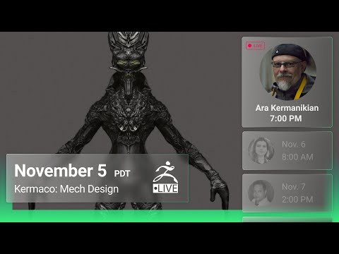 Kermaco: Mech Design - Ara Kermanikian - ZBrush 2021.7
