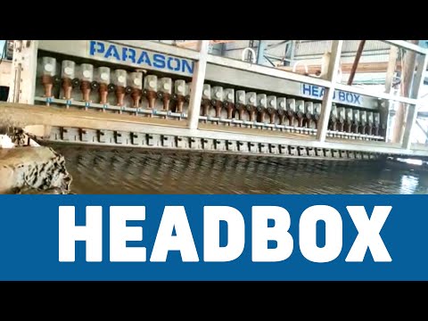 Headbox Designed And Manufactured By Parason