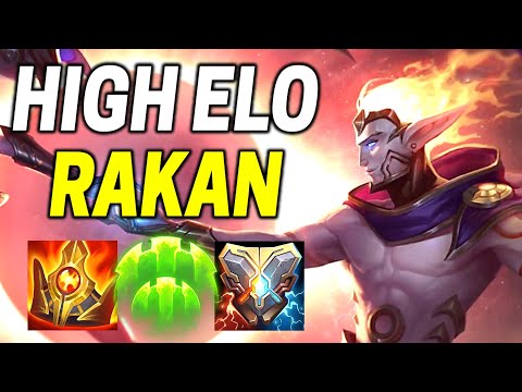 CLIMBING BACK TO CHALLENGER WITH RAKAN SUPPORT - League of Legends
