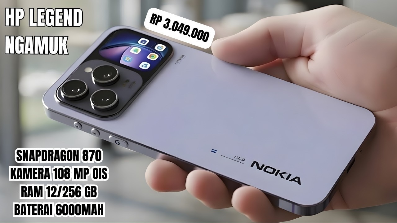 RAJA HP BANGKIT‼️NOKIA LUMIA MAX 2026 | SPEKNYA GILA GILAAN DI 2026