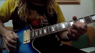 ANNIHILATOR &quot;Stonewall&quot; Jeff Waters solo by Miguel Angel López