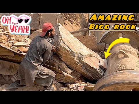 👹🔝Top BiG Rock  Crusher Machine:A Giant in Action”Big Rocks Crushing:A Powerful Process”#dangerous.