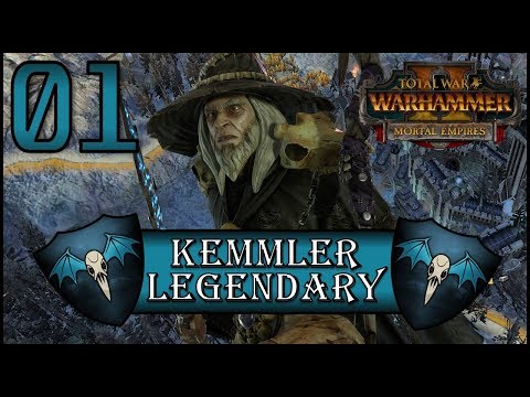 Total War: Warhammer 2 - Legendary Heinrich Kemmler - Mortal Empires Campaign - Episode 1