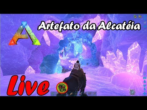 ARK The Center pegando o artefato da Alcatéia