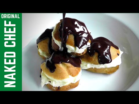 Chocolate PROFITOROLE recipe | How to make Profiteroles | Choux pastry