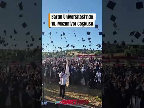🎓Bartın’da 2 bin 500 öğrenci kep fırlattı #bartın #sondakika #mezuniyet #haber #bartınüniversitesi