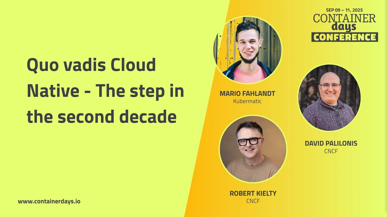Quo vadis Cloud Native - The step in the second decade