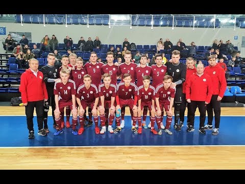 Latvijas U-19 izlase pirmajā spēlē pārspēj Lietuvas vienaudžus