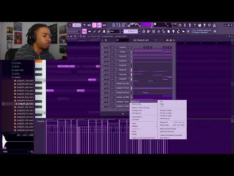 making a beat but I can only use purity
