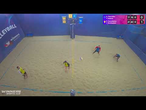 07:35 A. Matvieiev / Y. Sulyma - D. Svyrydenko / Y. Bohdashkin 09.01.2023 | Winners Beach Volleyball
