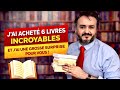J AI ACHETÉ 6 LIVRES INCROYABLES ET J AI UNE GROSSE SURPRISE POUR VOUS
