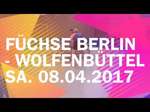 Füchse Berlin vs. MTV Wolfenbüttel - Sa. 08.04.2017 - Tischtennis Regionalliga Nord 2016/2017