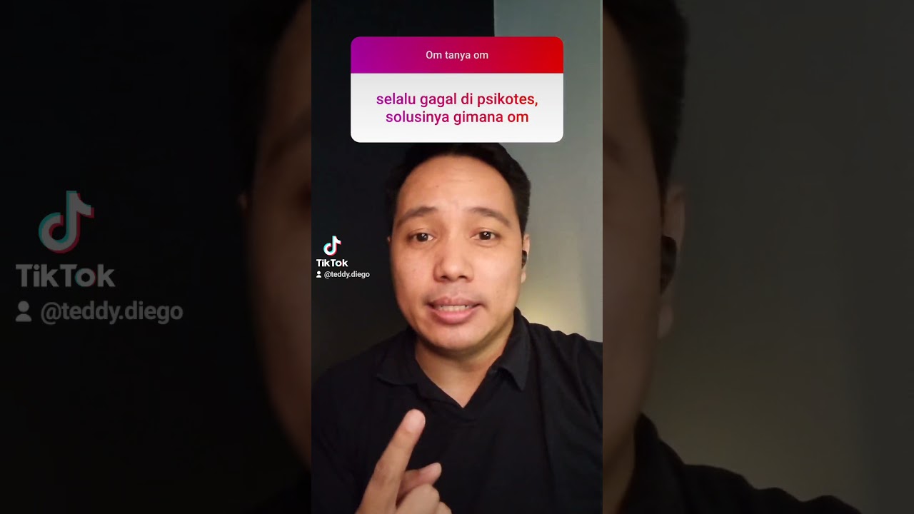 Solusi supaya lolos psikotes?