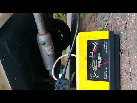 Gas analyser mk 2 on my triumph toledo