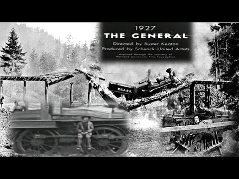 train The General 1927 Buster Keaton